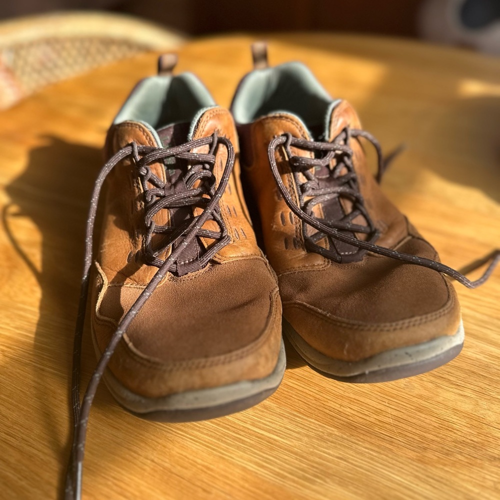 LL Bean Men’s leather/suede trail sneakers